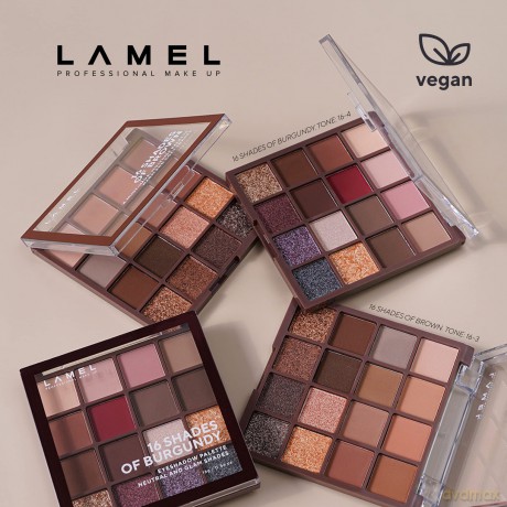 LAMEL Paleta cieni Shades of Brown No. 16-3