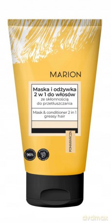 MARION BASIC Maska 2w1 do włosów przetłuszcz.150ml