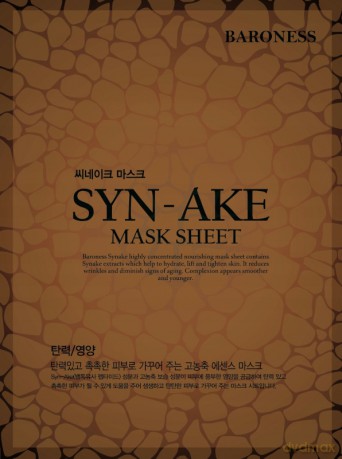 Maska w płachce z peptydem Syn-Ake