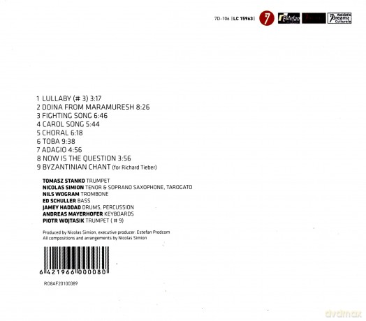 Simion, Nicolas (T. Stańko, N. Wogram, E. Schuller, J. Haddad, A. Mayerhofer, P. Wojtasik): Unfinished Square [CD]