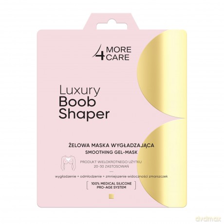 More4Care Luxury Boob Shaper Żelowa Maska wygładzająca do biustu i dekoltu