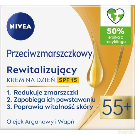 NIVEA V KREM p/zmarszcz 55+ dzień& new&