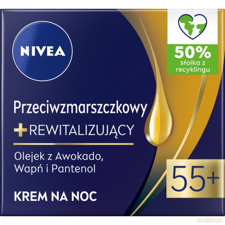 NIVEA V KREM p/zmarszcz 55+ noc& new&