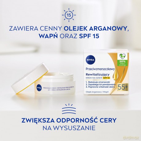 NIVEA ZESTAW DUO Krem 55+ new