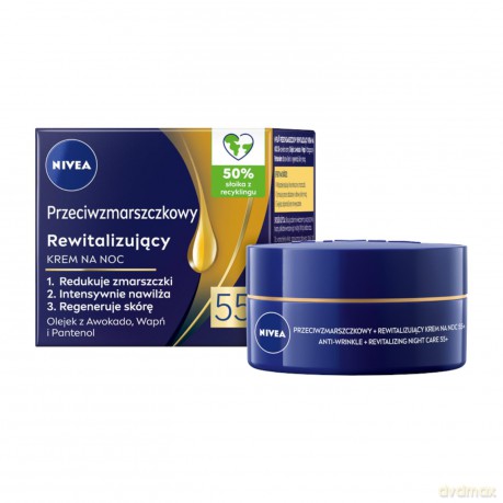 NIVEA ZESTAW DUO Krem 55+ new