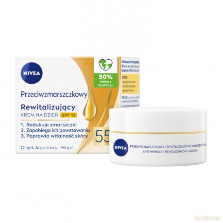NIVEA ZESTAW DUO Krem 55+ new