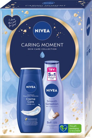 NIVEA Zestaw prezentowy dla kobiet Caring Moment