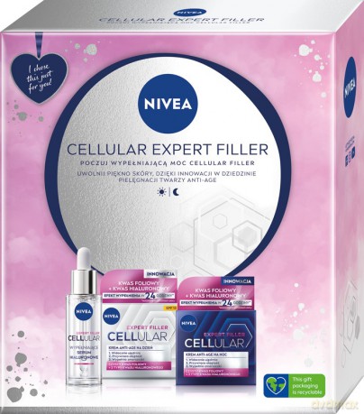 NIVEA Zestaw prezentowy dla kobiet Cellular Expert Filler