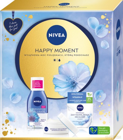 NIVEA Zestaw prezentowy dla kobiet Happy Moment