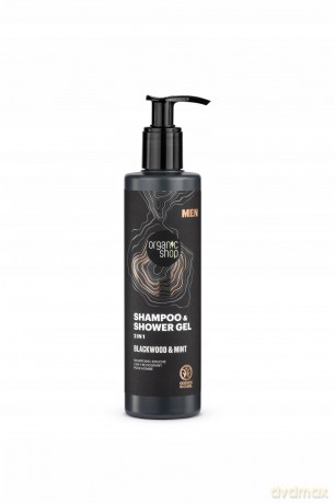 ORGANIC SHOP Men Żel p/prysznic i szamp 2w1 280 m&