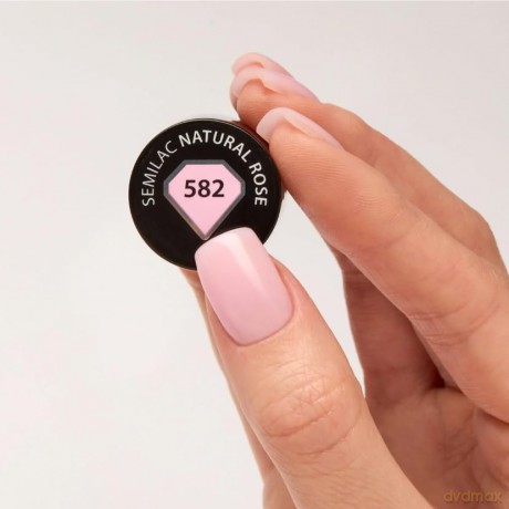 SEMILAC LAKIER 582 Natural Rose&#&