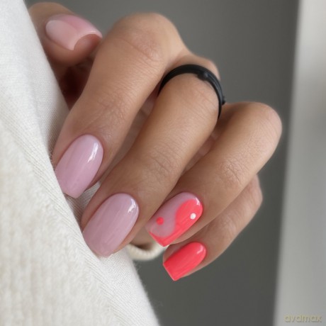 SEMILAC LAKIER 582 Natural Rose&#&