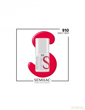 SEMILAC PROF lakier 910 7ml Only red