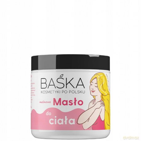 SOLVERX BAŚKA Masło do ciała malinowe 250 ml
