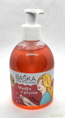 SOLVERX BAŚKA Mydło w płynie do rąk poziomka 250