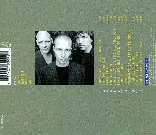 Svensson, Esbjörn Trio e.s.t.: Good Morning Susie Soho [CD]