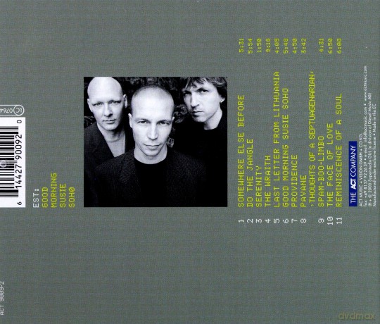 Svensson, Esbjörn Trio e.s.t.: Good Morning Susie Soho [CD]