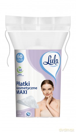 ST LULA Płatki 60szt kosmetyczne maxi kwadrat /40