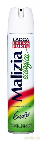 T MALIZIA Lakier d/włosów 300ml Extra Strong/24