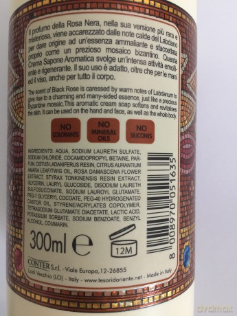 TESORI D`ORIENTE MYDLO W PLYNIE BYZANTIUM300 ml