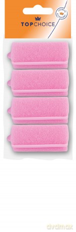 TOP CHOICE Wałki do włosów 30mm (3486)-4szt