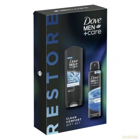 UNILEV ZESTAW DOVE MEN COMFORT(żel+deo spray)&
