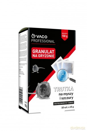 VACO PROFESSIONAL Granulat na myszy i szczury 150g