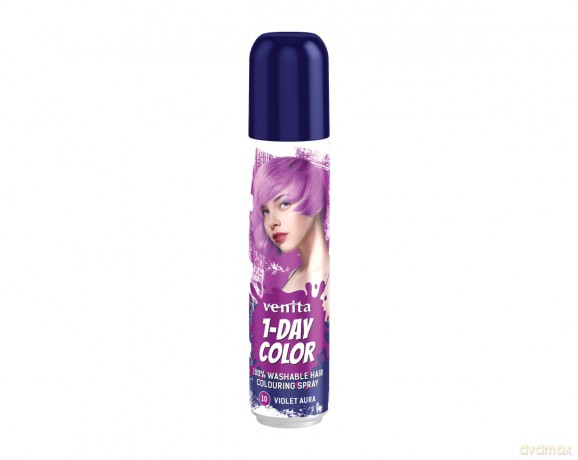 VENITA 1- Day Color Spray koloryzujący do włosów - nr 10 Violet Aura (fioletowy) 50ml