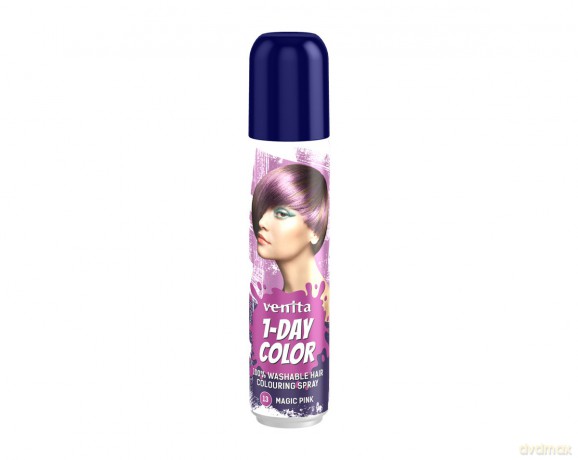 VENITA 1- Day Color Spray koloryzujący do włosów - nr 13 Magic Pink (różowy) 50ml