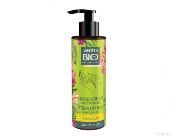 VENITA Bio Natural Care Krem do rąk nawilżający - Świeży Aloes 100ml