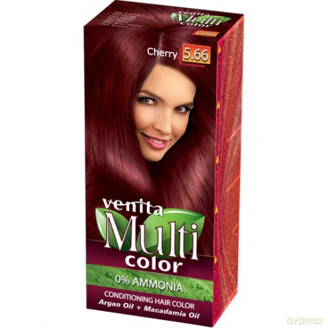 VENITA Farba do włosów bez amoniaku Multi Color - 5.66 Cherry