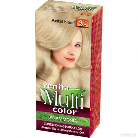 VENITA Farba do włosów bez amoniaku Multi Color - 9.0 Pastel Blond