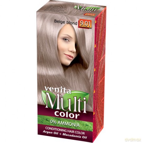 VENITA Farba do włosów bez amoniaku Multi Color - 9.01 Beige Blond