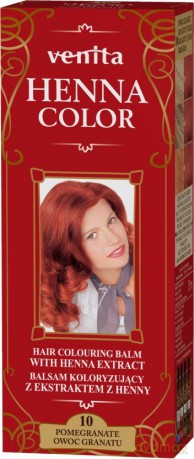 VENITA Henna Color Balsam koloryzujący z ekstraktem z Henny - 10 Owoc Granatu