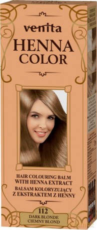VENITA Henna Color Balsam koloryzujący z ekstraktem z Henny - 112 Ciemny Blond