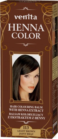 VENITA Henna Color Balsam koloryzujący z ekstraktem z Henny - 113 Jasny Brąz