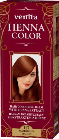 VENITA Henna Color Balsam koloryzujący z ekstraktem z Henny - 117 Mahoń