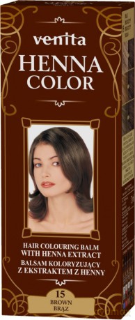 VENITA Henna Color Balsam koloryzujący z ekstraktem z Henny - 15 Brąz