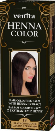 VENITA Henna Color Balsam koloryzujący z ekstraktem z Henny - 19 Czarna Czekolada