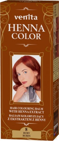 VENITA Henna Color Balsam koloryzujący z ekstraktem z Henny - 8 Rubin