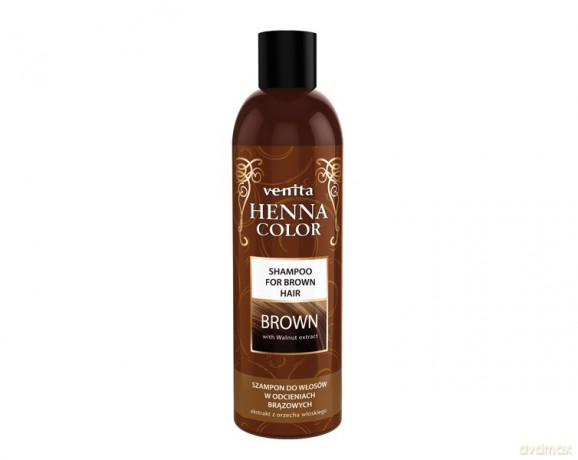 VENITA Henna Color Szampon do włosów w odcieniach brązowych - Brown 250ml