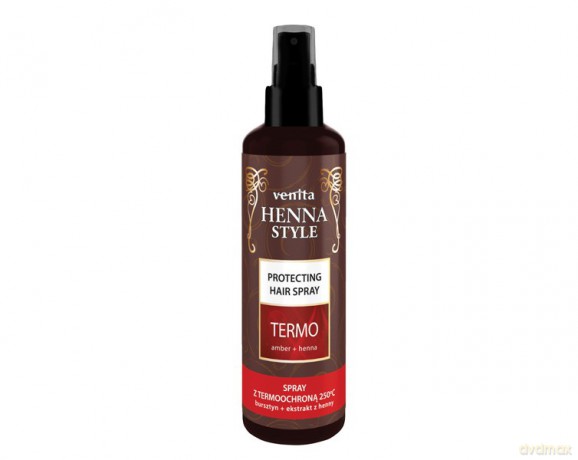 VENITA Henna Style Spray do stylizacji włosów z termoochroną 250 C - Termo 200ml