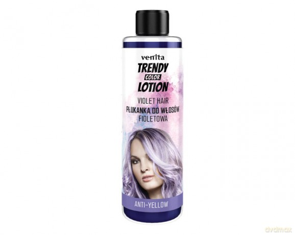 VENITA Trendy Color Lotion Płukanka do włosów anti-yellow - Fioletowa 200ml