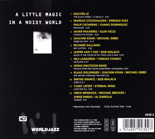Various Artists: Ultimate ACT World-Jazz Collection vol. 1: A Little Magic in a Noisy World [CD]