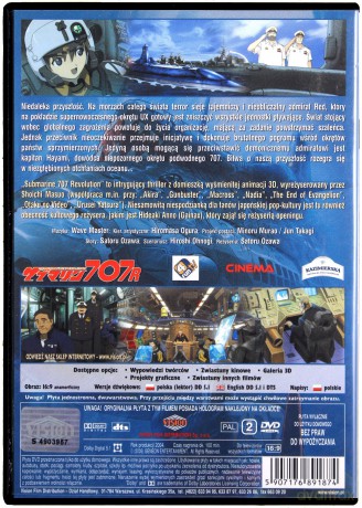Okręt podwodny 707 [DVD]