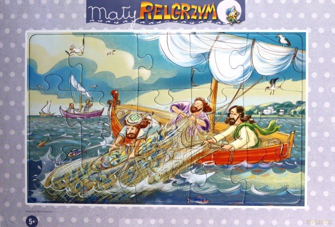 BERNARDINUM 15 el. Mały Pielgrzym - Cudowny połów [PUZZLE]