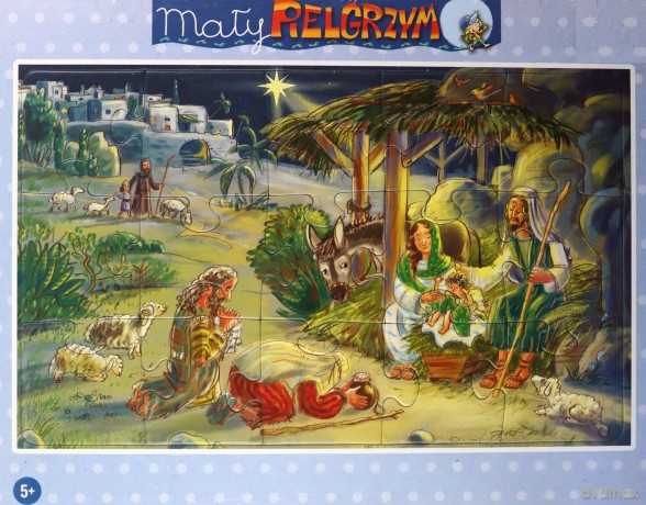 BERNARDINUM 15 el. Mały Pielgrzym - Szopka Bożonarodzeniowa [PUZZLE]