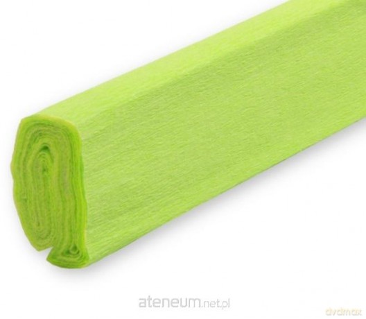 Bibuła marszczona pastelowa zielona 50x200 (10szt)