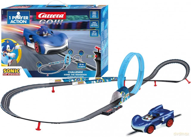 Carrera Go!!! Challenger - Sonic 6,0m