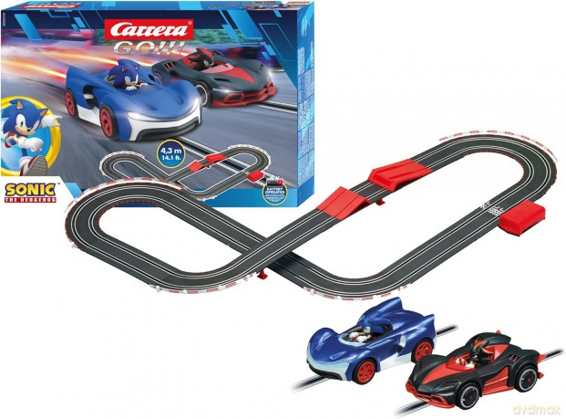 Carrera Go!!! Sonic 4,3m + skocznia